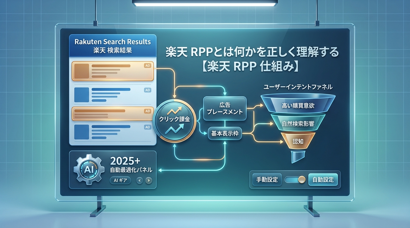 楽天 RPPとは何かを正しく理解する【楽天 RPP 仕組み】