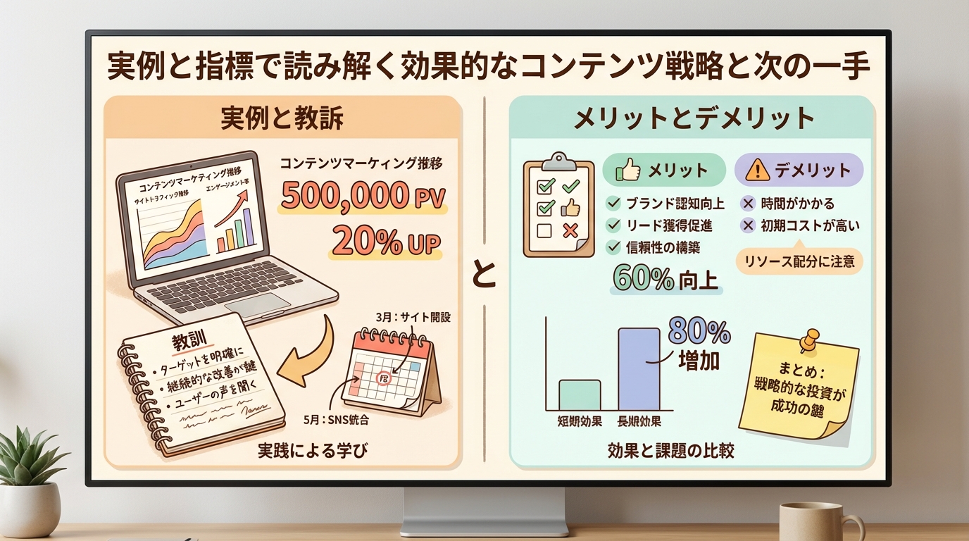 実例と指標で読み解く効果的なコンテンツ戦略と次の一手