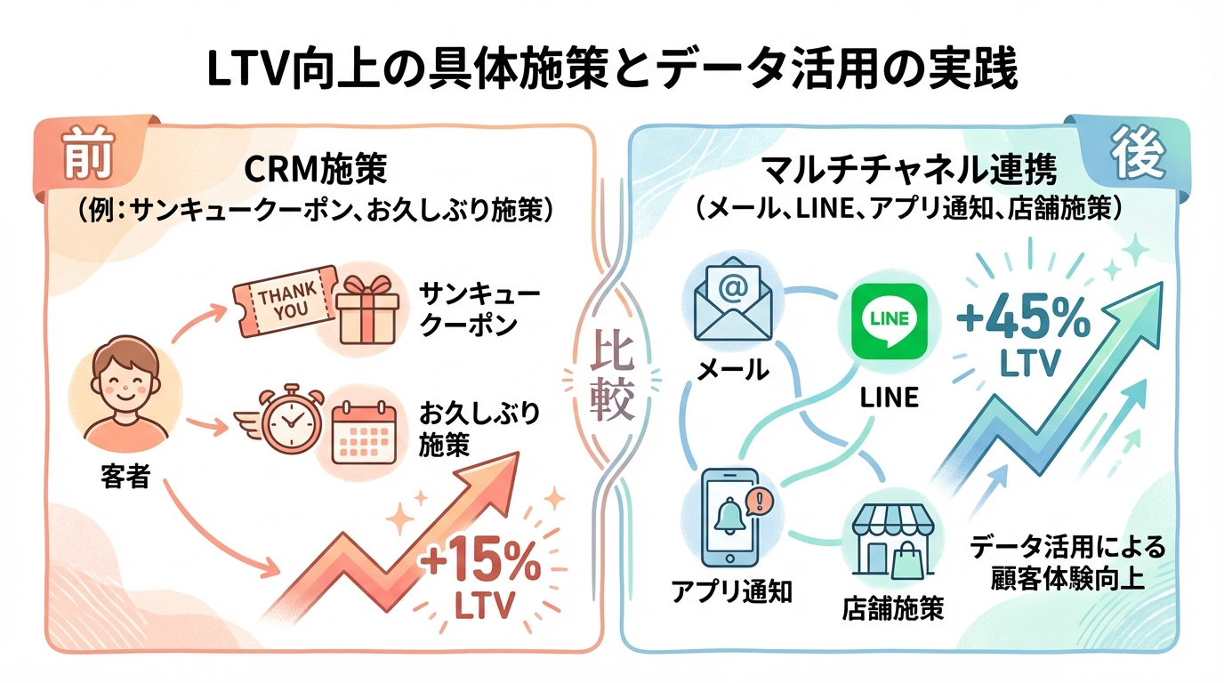 LTV向上の具体施策とデータ活用の実践