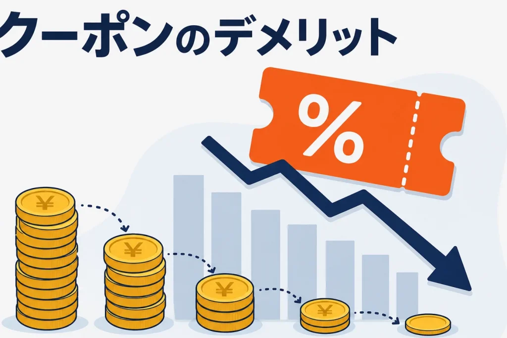 Amazonクーポンのデメリットとは？出品者が損しないための注意点と割引手段の比較