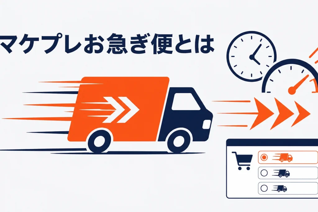 マケプレお急ぎ便とは？プライム・FBAとの違いと、出品者が守るべき配送品質