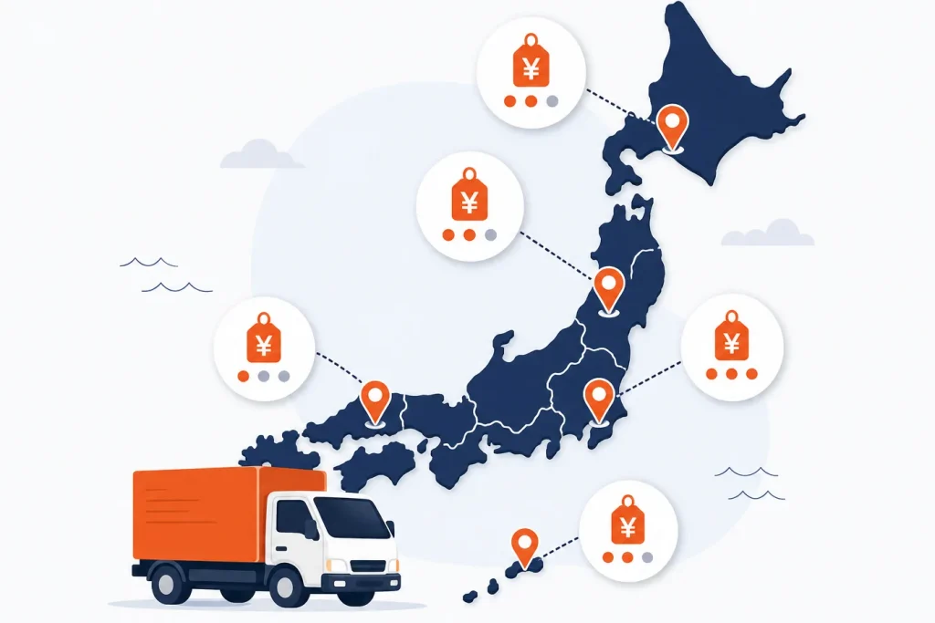楽天市場の地域別送料・都道府県別送料を設定する方法【2026年版】