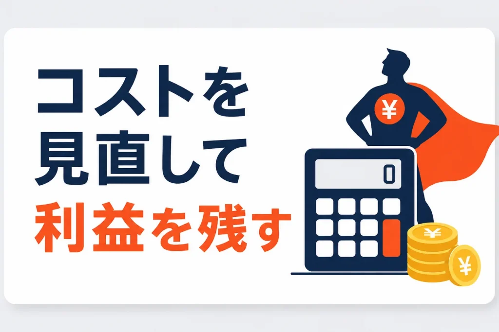 楽天の運営コストを見直して利益を残す｜手数料・広告・物流の最適化