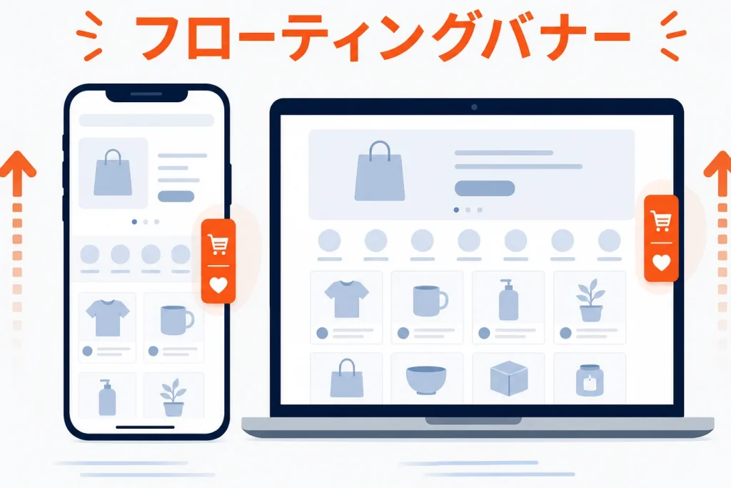 楽天でフローティングバナーを設置する方法｜PC・スマホ別の手順と注意点