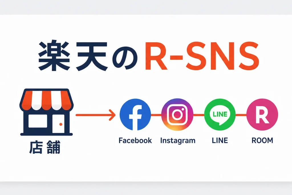 楽天のR-SNS（ソーシャルメディア連携）の使い方｜運用とフォロワー獲得