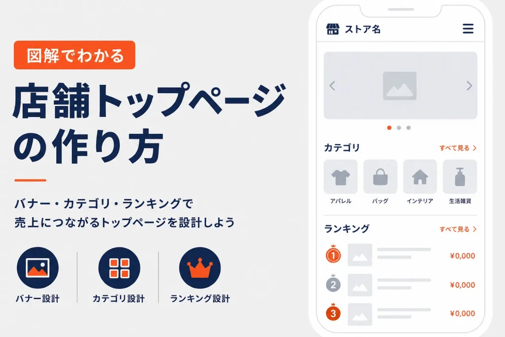 楽天の店舗トップページの作り方｜役割・構成・編集方法