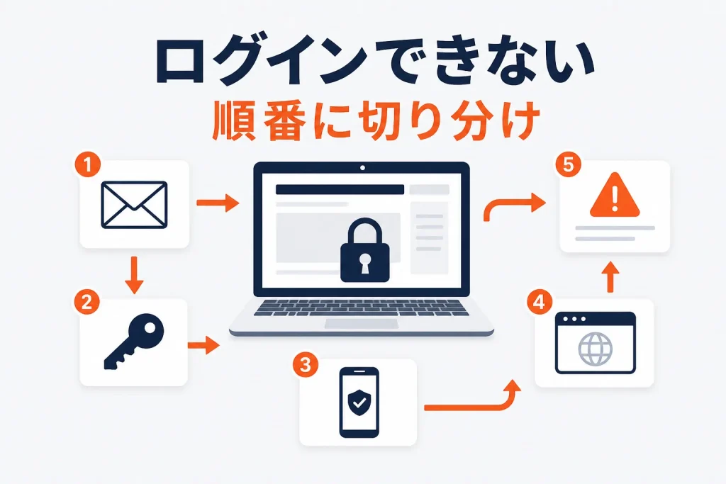 Amazonセラーセントラルにログインできない原因と復旧手順