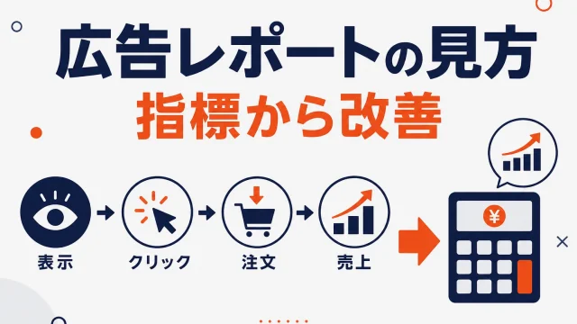 楽天広告パフォーマンスレポートの見方｜CTR・CVR・ROASから改善策を決める