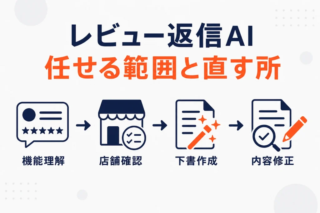 楽天のレビュー返信作成支援AIの使い方|下書きをそのまま出さない運用