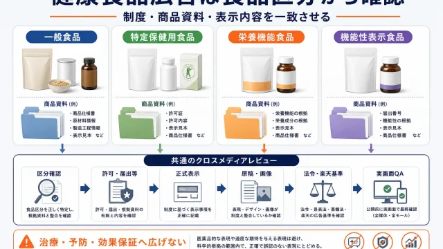 楽天の健康食品広告表現と薬機法｜商品ページ原稿の確認手順
