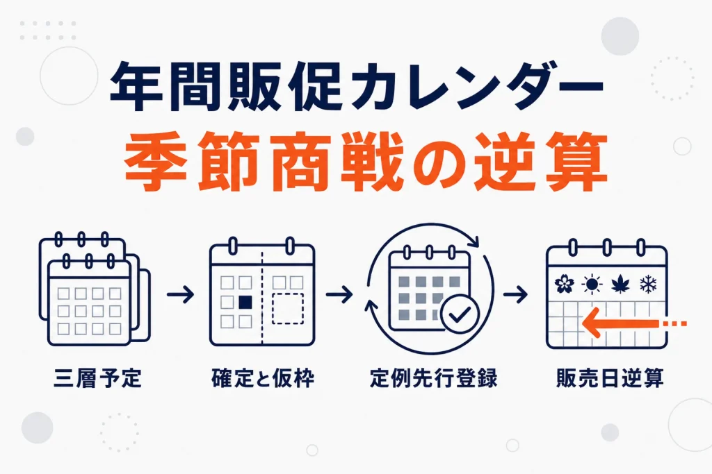 楽天の年間販促カレンダー|季節商戦とイベントの準備スケジュール
