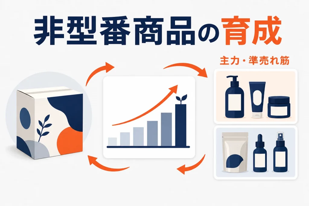 楽天で非型番商品の売れ筋を育てる方法|主力・準売れ筋の商品設計
