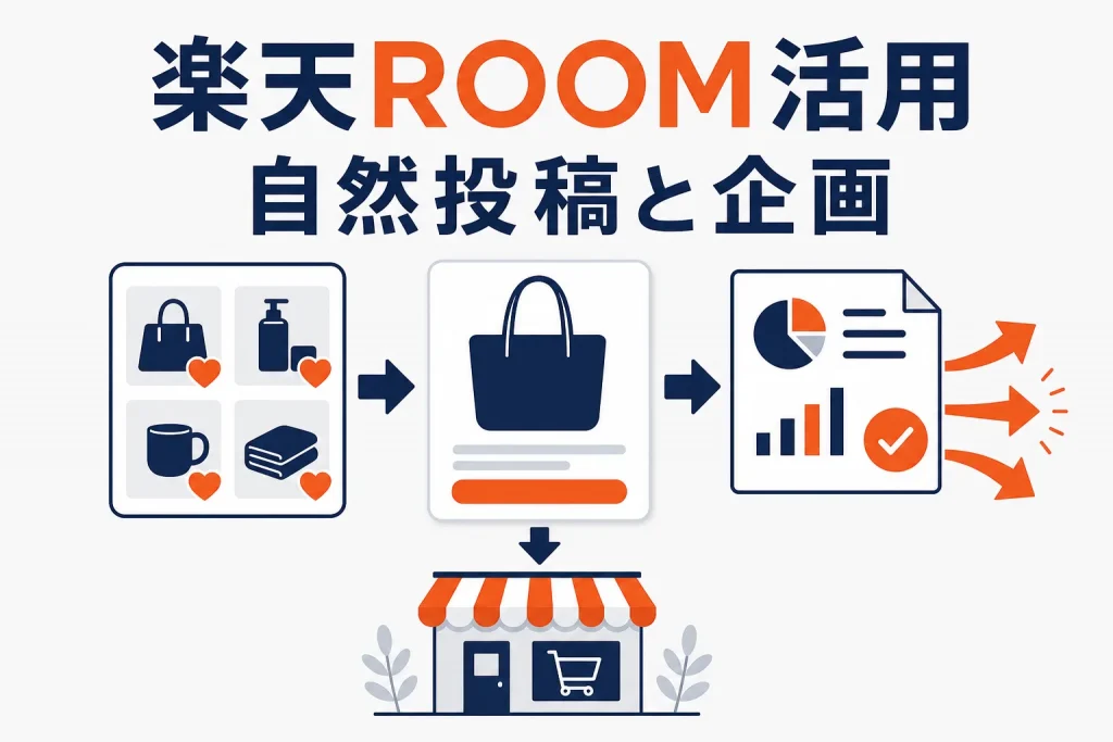 楽天ROOMを店舗が活用する方法｜自然投稿とインフルエンサー企画の進め方
