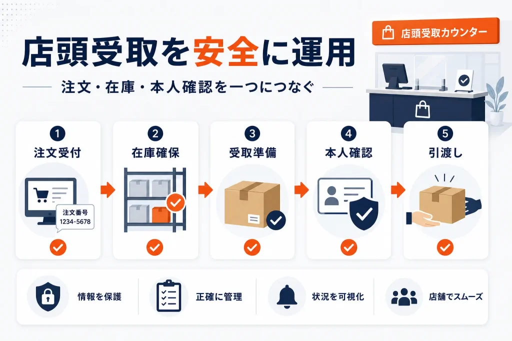 楽天の店頭受取を導入する方法｜申請前の条件と引渡し業務の設計
