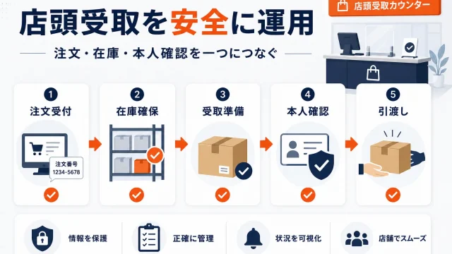 楽天の店頭受取を導入する方法｜申請前の条件と引渡し業務の設計