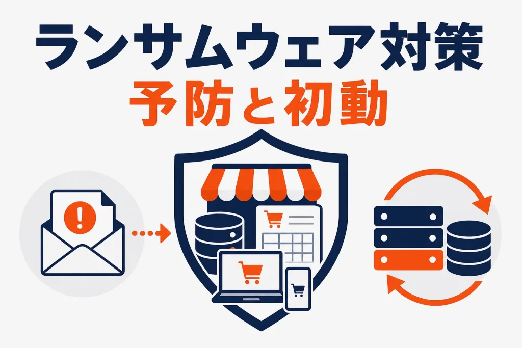 楽天店舗のランサムウェア対策｜RMS・受注・顧客データを守る予防と初動