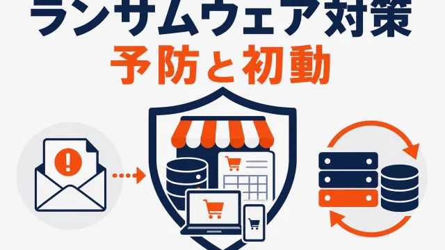 楽天店舗のランサムウェア対策｜RMS・受注・顧客データを守る予防と初動