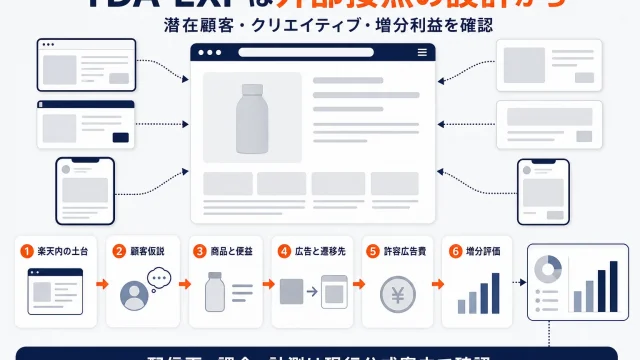 楽天TDA-EXP広告とは｜通常TDAとの違いと運用・効果測定