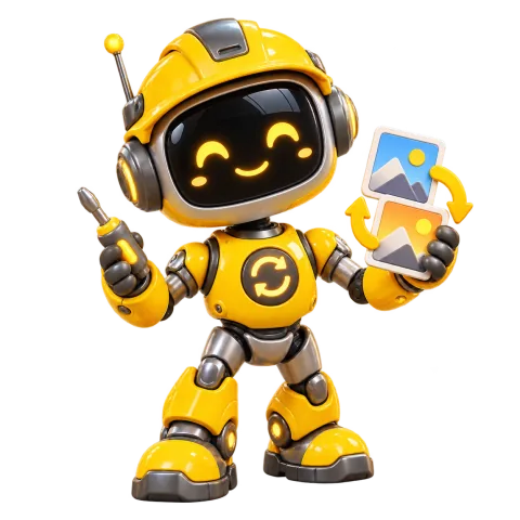 ラクラク画像更新のロボットAI社員