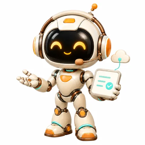 ラクラク問い合わせ返信クラウドのロボットAI社員