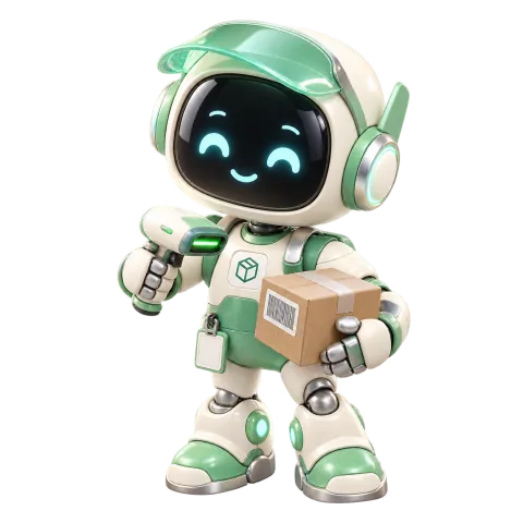 ラクラク商品登録のロボットAI社員